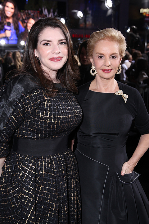 Stephenie with Carolina Herrera