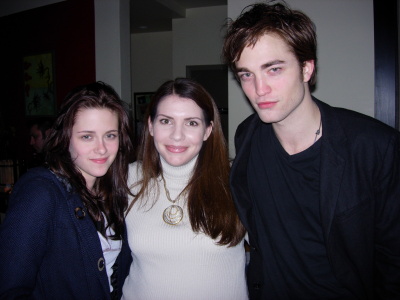 Stephenie with Bella and Edward